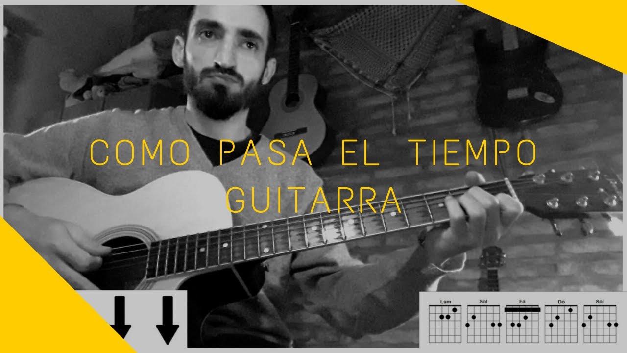 GUITARRA | Como Pasa El Tiempo - El Cuarteto De Nos (Guitarra cover/tutorial) Martin Lopez