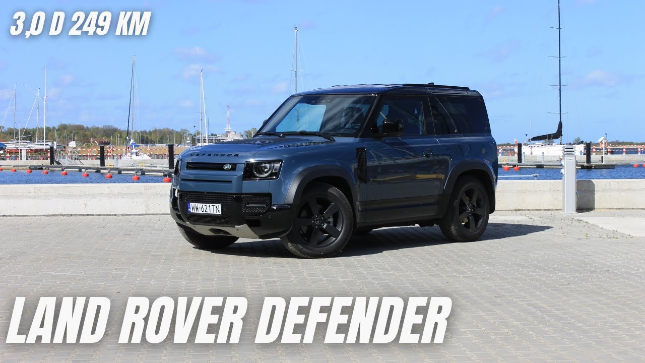 Land Rover Defender 90 - 3,0D 2024 TEST 249 KM. Czy idealnie sprawdzi się w terenie i dużym mieście?