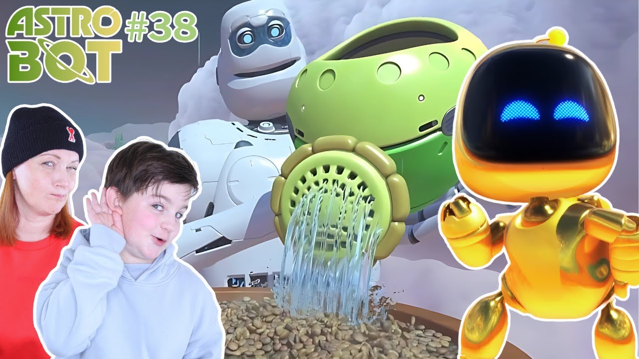 Astro Bot visits Bounce World | Gameplay with Ima and Jessy