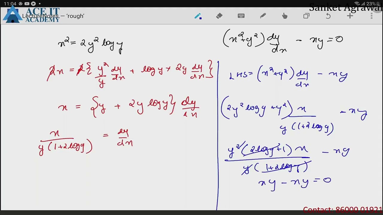 12th Applied Math Differential Equations Lect 2 (25-26)