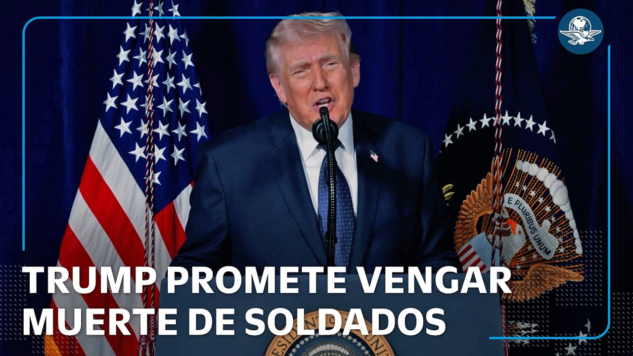 Trump promete vengar soldados muertos de EU durante operación “Furia Épica”