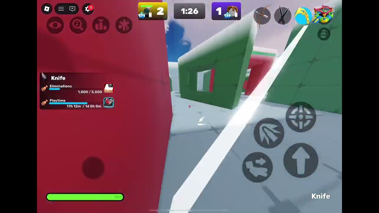 Getting gold knife in Rivals