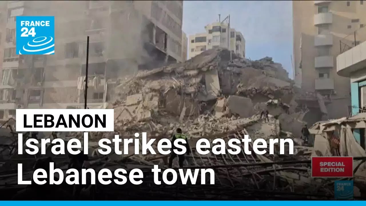 Israel strikes eastern Lebanese town: At least 16 killed in raids on Nabi Chit • FRANCE 24 English