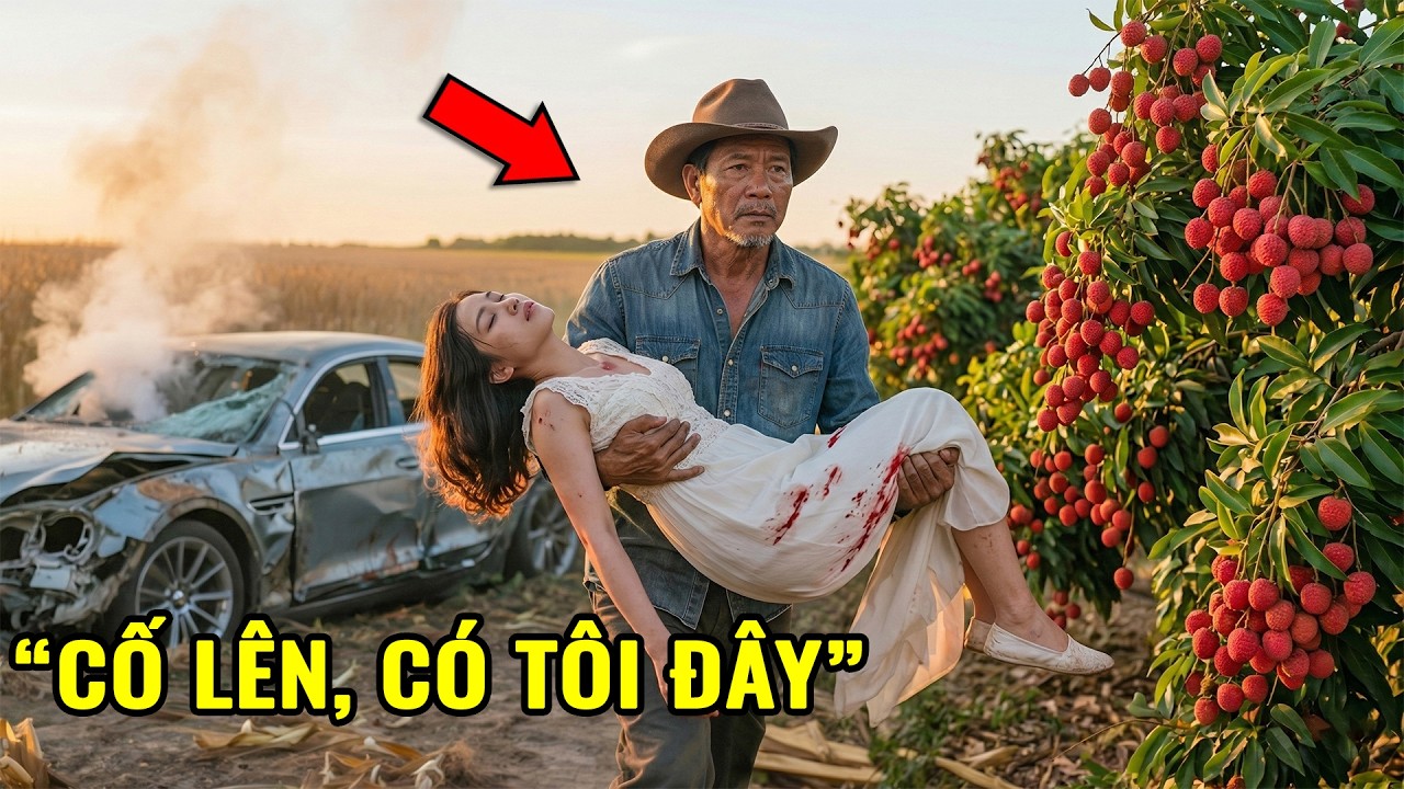 Người nông dân nghèo cứu cô gái lạ gặp nạn — Sáng hôm sau, loạt xe sang đỗ kín trước nhà anh