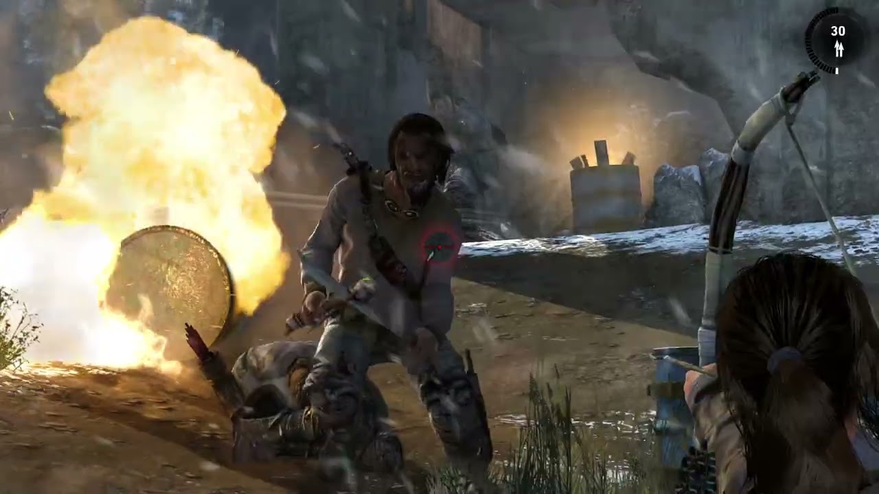 Tomb Raider: Definitive Edition-4 часть на высоком уровне сложности и на 100%