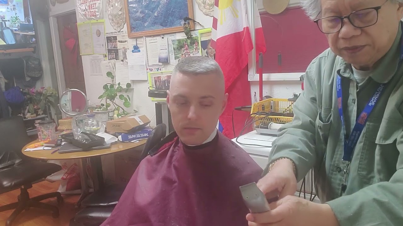 High and clean haircut