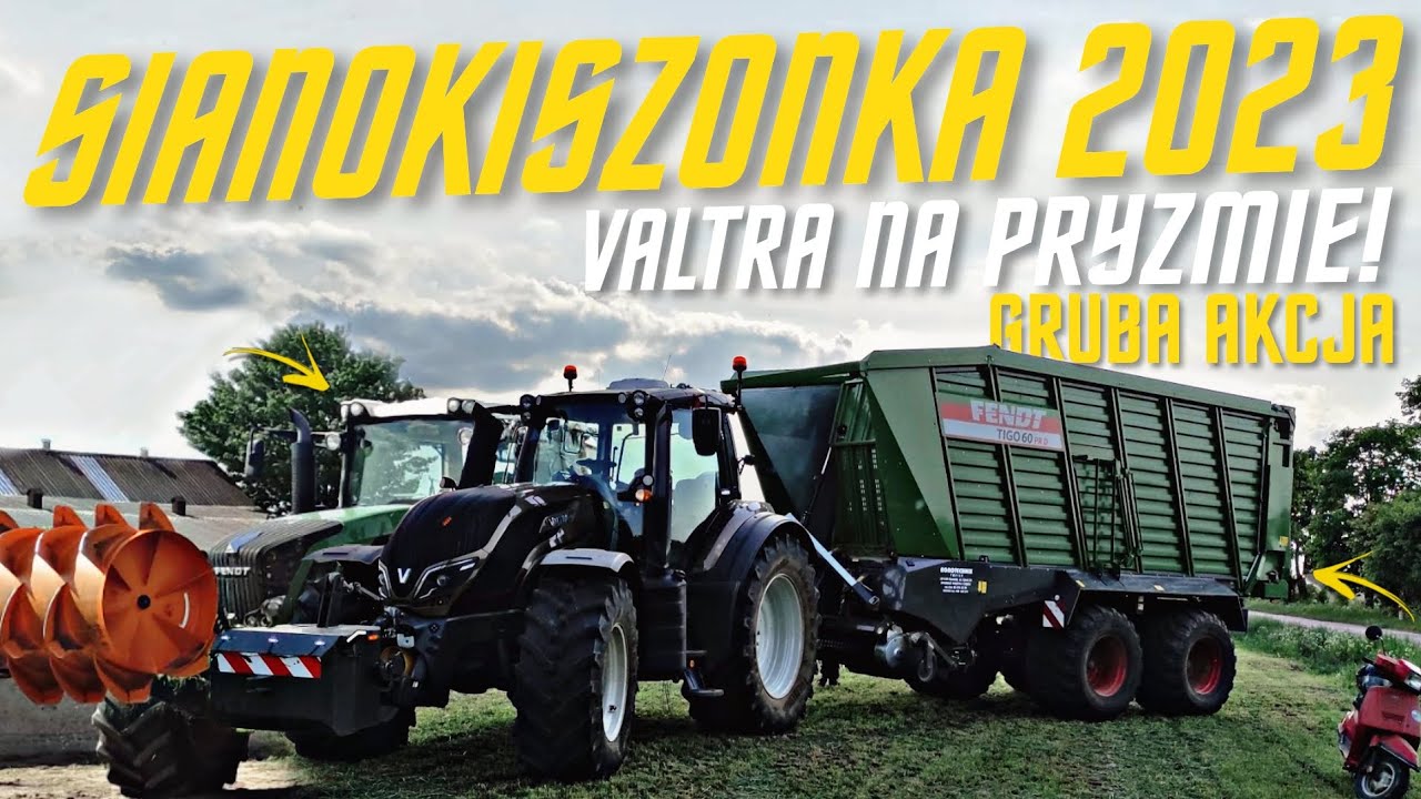 ✧Usługowy zbiór traw 2023✧Nowy nabytek w akcji ✧Valtra & Fendt na pryzmie ✧