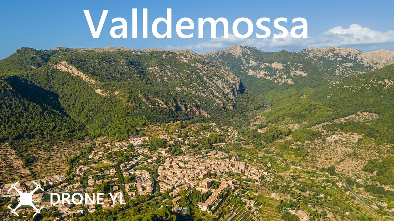 Valldemossa in 4K from Drone