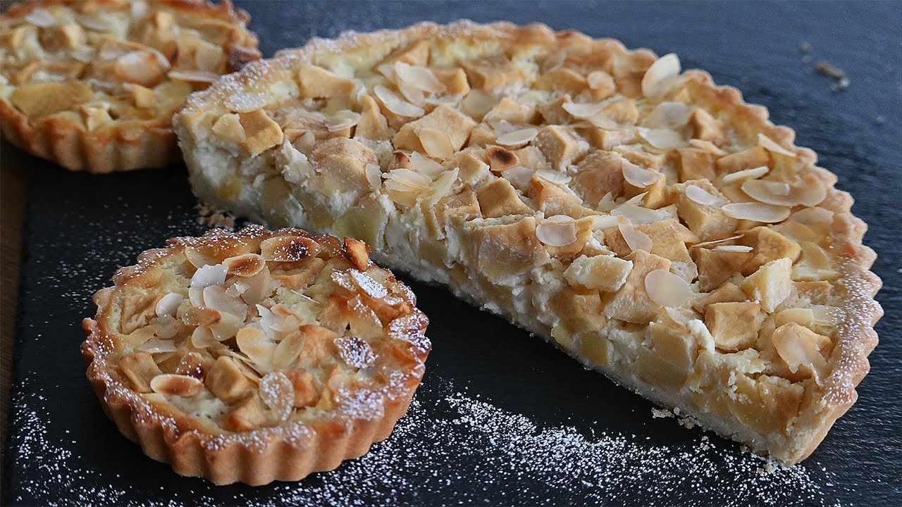 La tarte aux pommes normande
