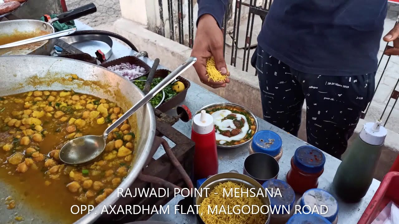 Rajwadi Street Food Point - Mehsana | Opp. Axardham Flat, Malgodown Road, Mehsana.