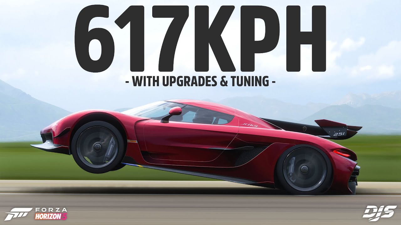 Forza Horizon 5 - 617KPH!!! The FASTEST car is now even FASTER!!!