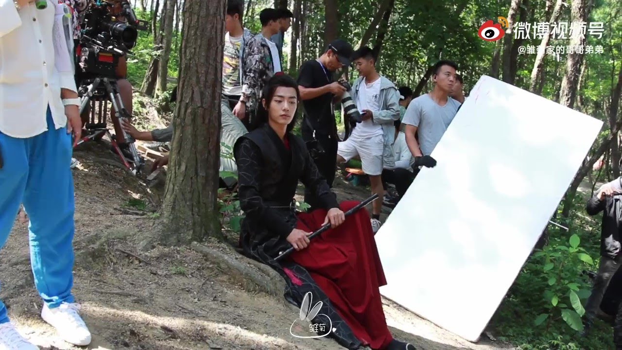 2018.06.16 Behind-the-scenes from «The Untamed» shooting | Xiao Zhan