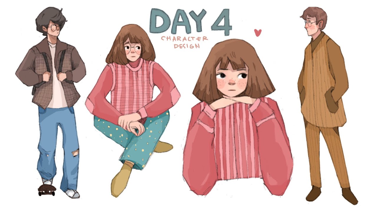 designing characters for 30 days until I get hired. (day 4)
