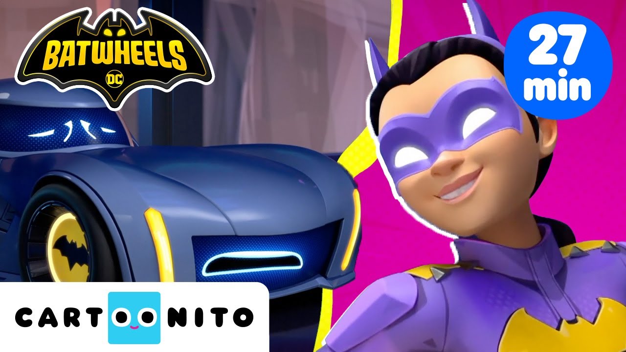 🚗 Bams Exciting Gotham Adventures | Fly with Batwing and Race with the Batwheels | Cartoonito