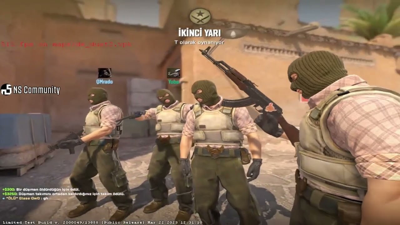 XANTARES CSGO SOURCE 2 TEST EDİYOR MM OYNUYOR İLK MM MA&Ccedil;I!