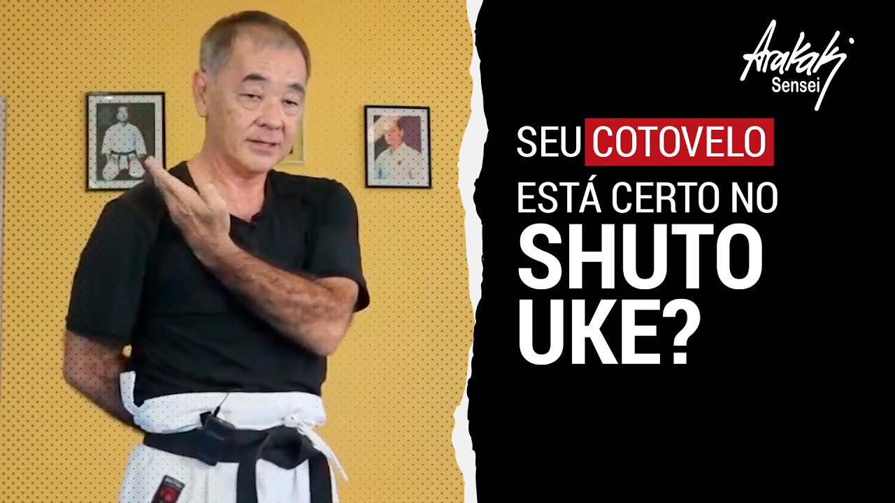 SEU COTOVELO ESTÁ CERTO NO SHUTO UKE ? | Helio Arakaki Sensei
