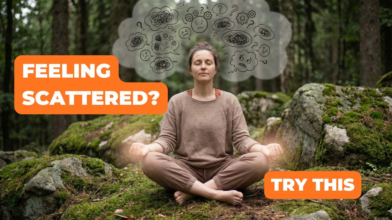 15 Minute Deep Grounding Meditation for Anxiety & Overthinking With Flute Music