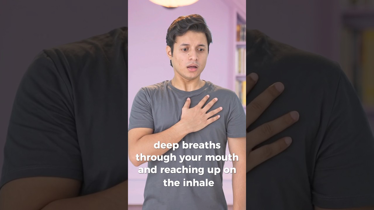 Overbreathing Fuels Air Hunger & Anxiety 🫁Breathing Tip 