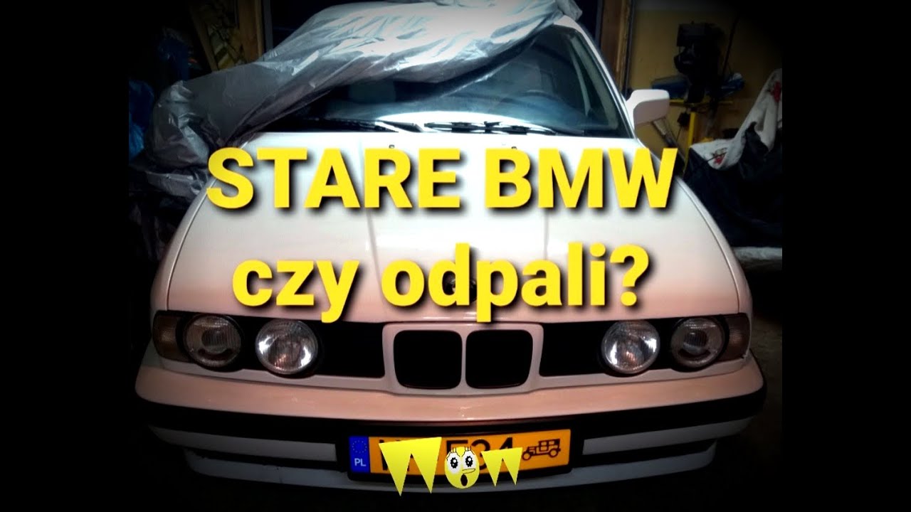 Jak odpala BMW E34 m50 1991 r. po roku postoju?