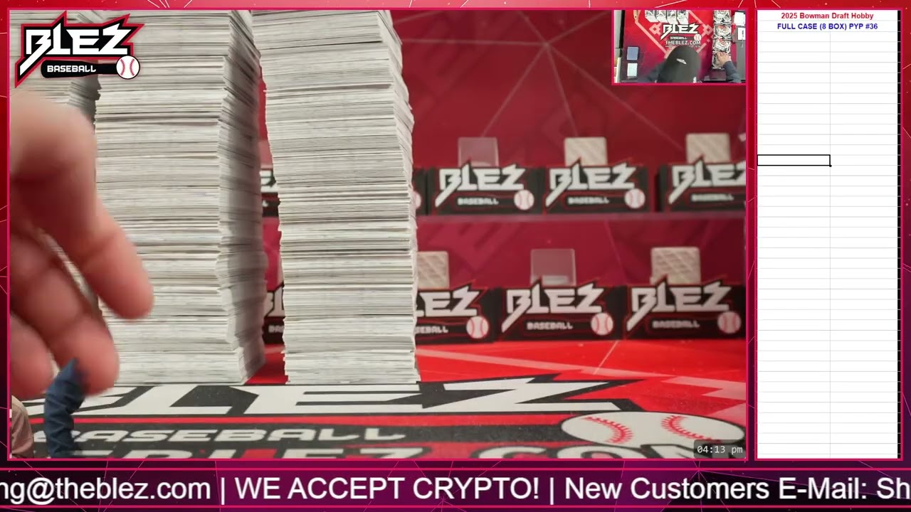 2025 Bowman Draft Hobby FULL CASE BREAK Pick Your Player #36