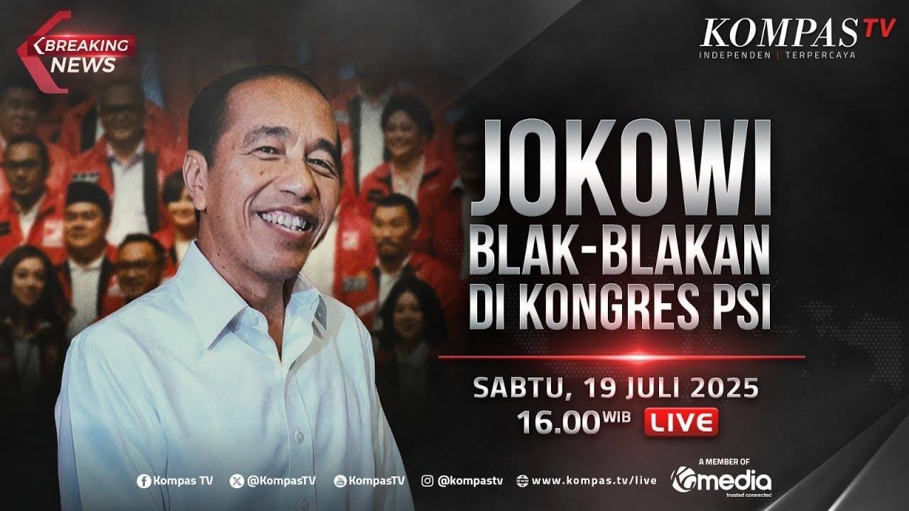 [FULL] Jokowi Blak-Blakan di Kongres PSI 2025