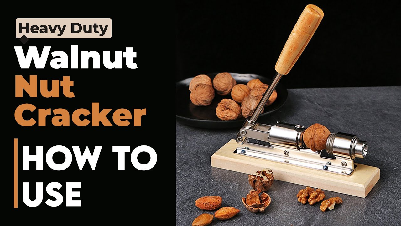 Walnut Nut Cracker by Smart Shopping Corner