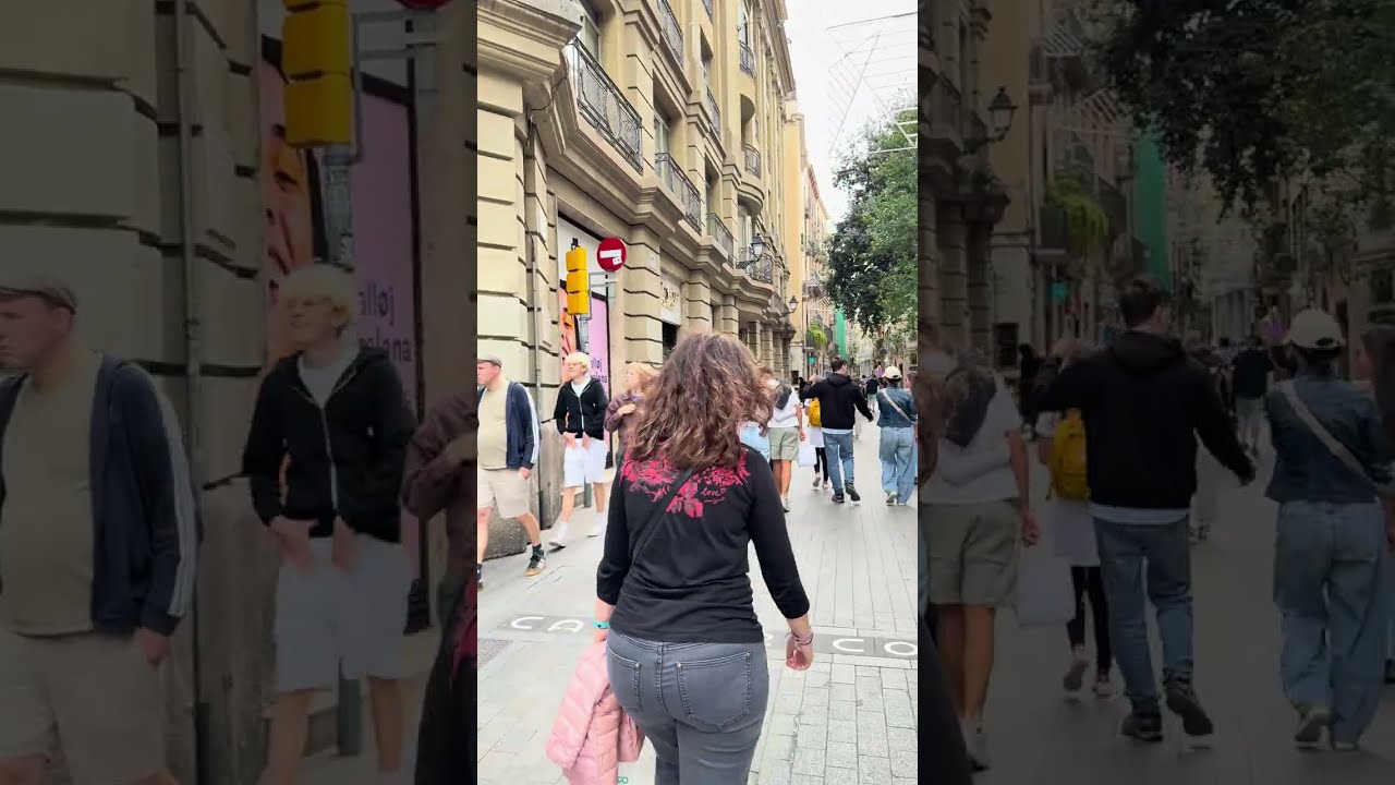 4K Walk | Barcelona Gothic Quarter 4K Walking Tour | Barri Gòtic