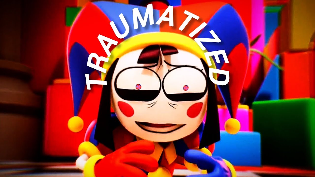 Pomni Being Traumatized For 9 And A Half Minutes | The Amazing Digital Circus 1-3 | Spooky Season
