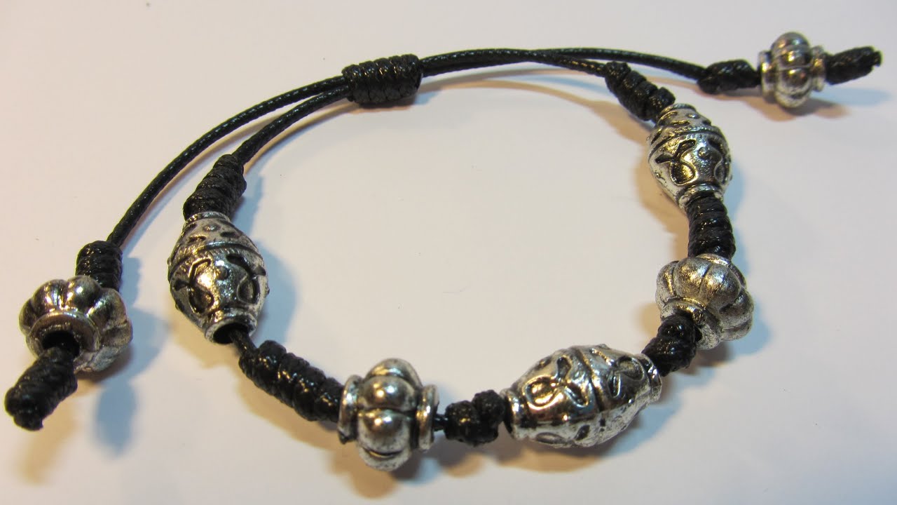 Tutorial: Pulsera de nudos. Bracelet knots.