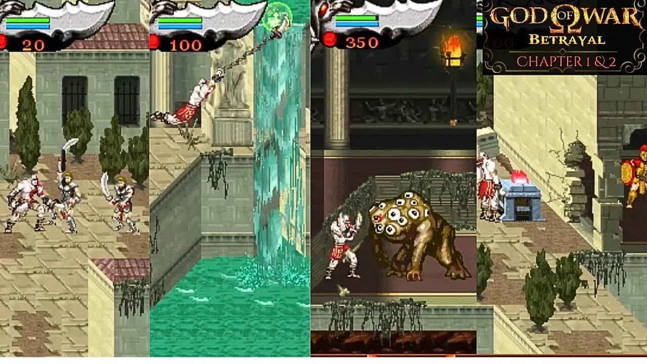 God of War Betrayal Java | Walkthrough Level 1 & 2 | For Sparta 🛡️ and The Deadrider ☠️