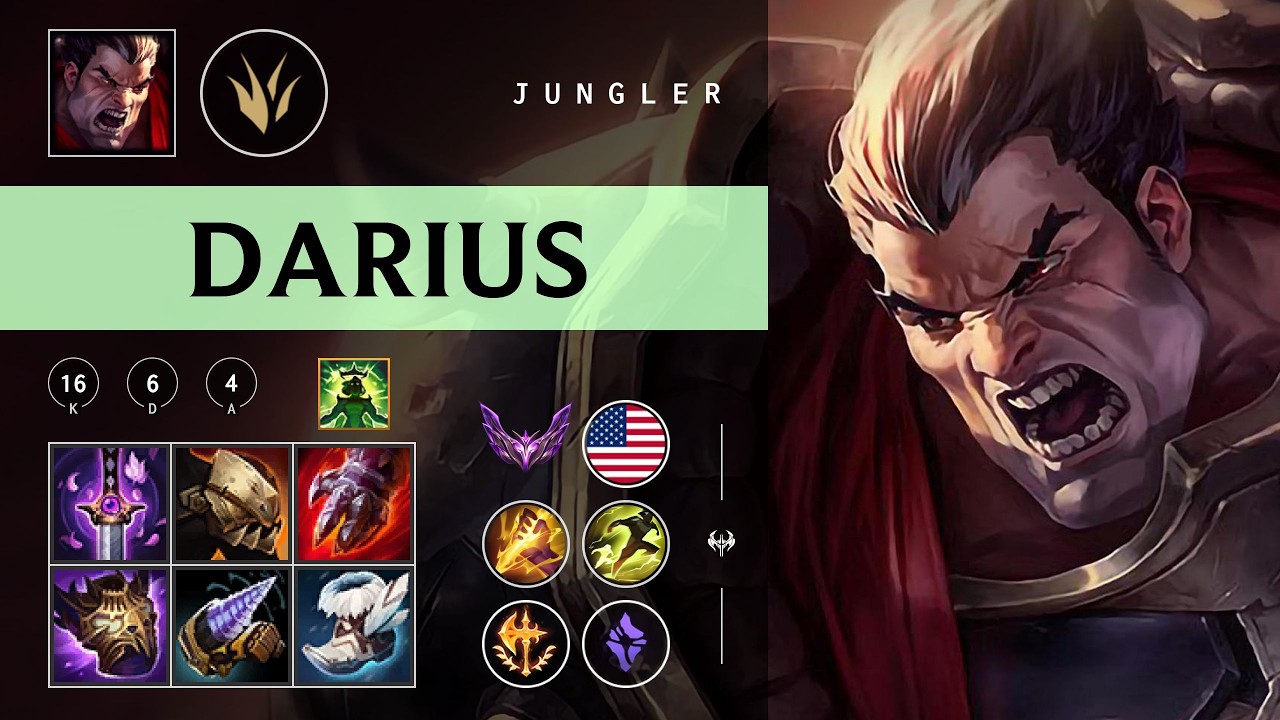 Darius Jungle vs Graves - NA Master Patch 26.03