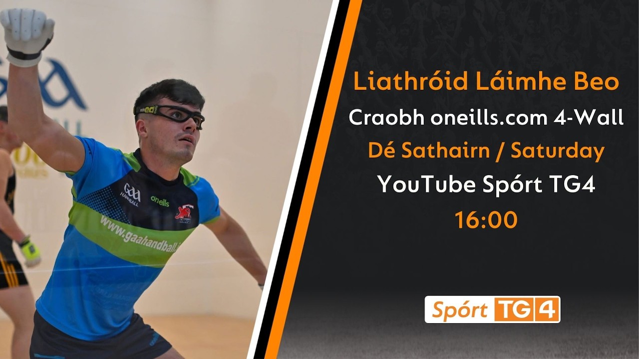 Liathróid Láimhe Beo Craobh oneills.com 4-Wall
