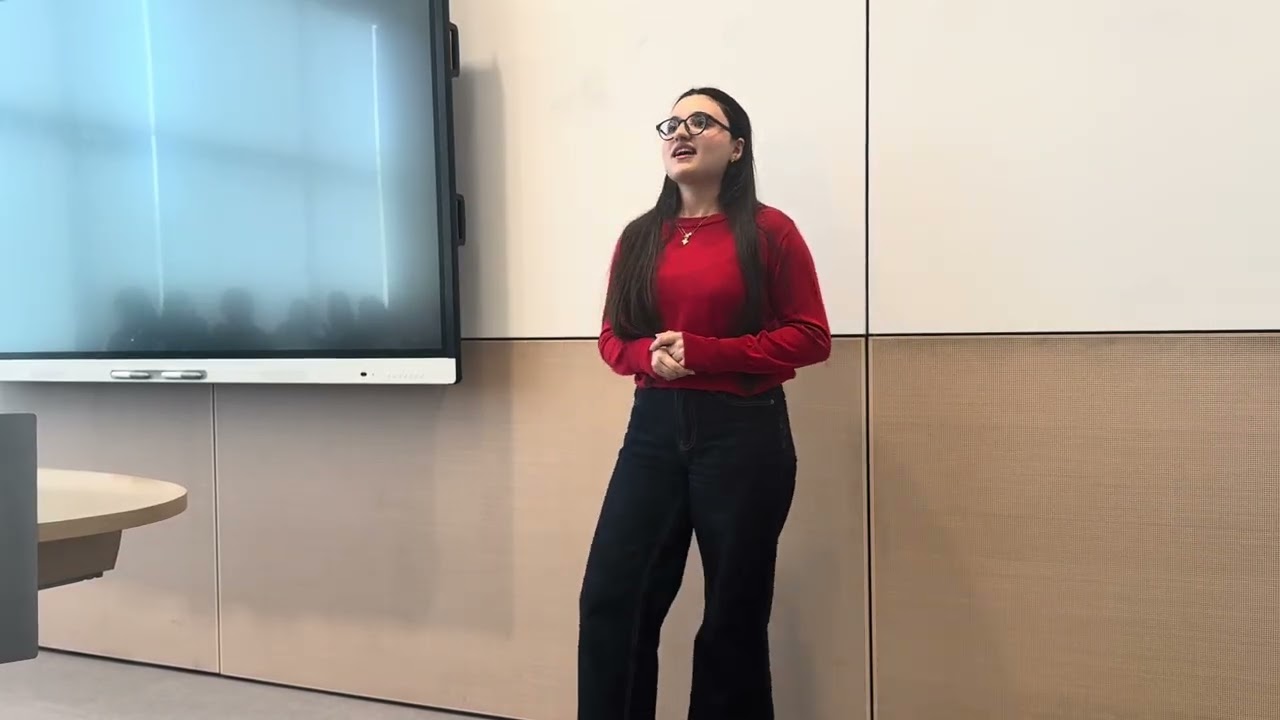Maryam Mehdiyeva Informative speech