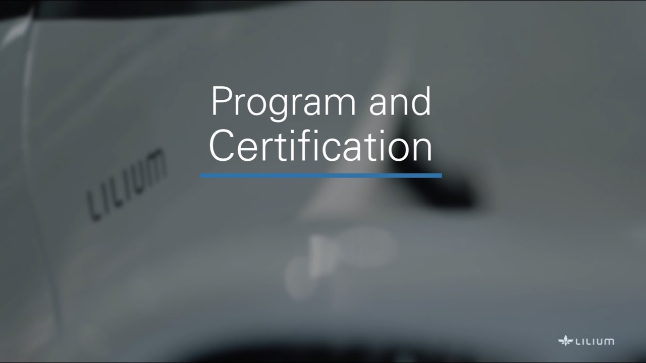 Program & Certification of the Lilium Jet with Yves Yemsi