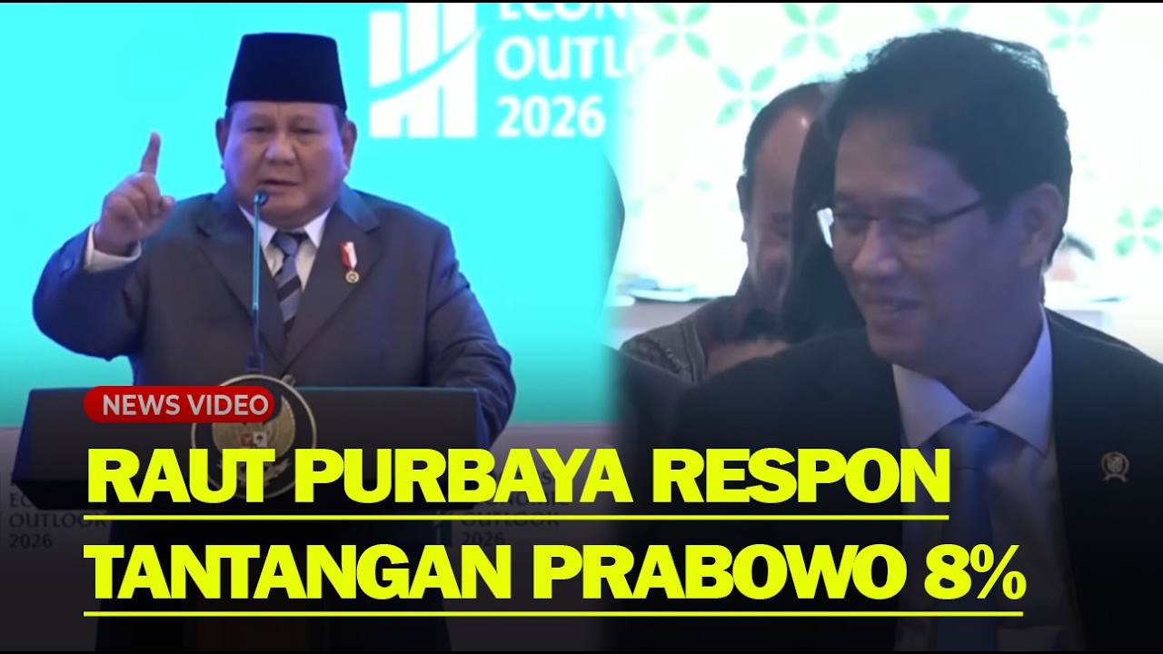PURBAYA NGAKAK❗ Kala Prabowo Sebut Pertumbuhan Ekonomi Harus Lebih dari 8%