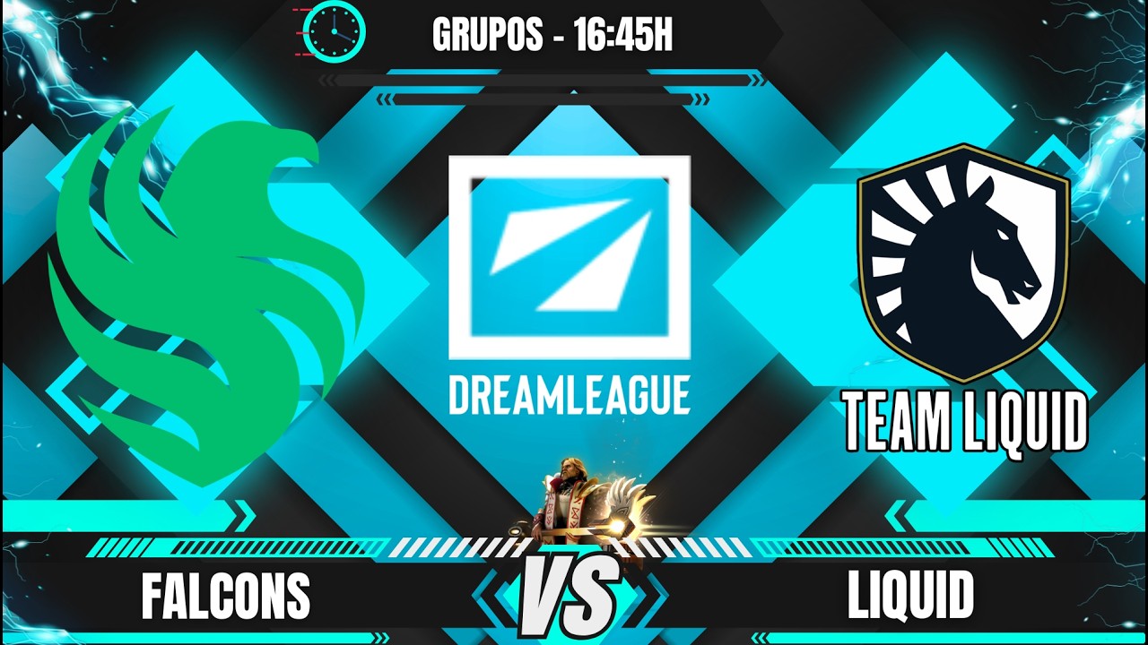 [PT-BR] FALCONS X LIQUID - DREAMLEAGUE 28 - GRUPOS 2 - @LEON