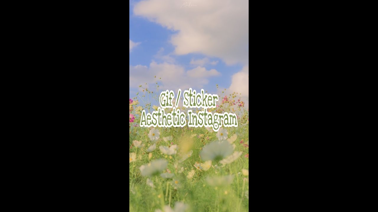GIFS / STICKER AESTHETIC INSTAGRAM #shorts #shortvideo #aesthetic