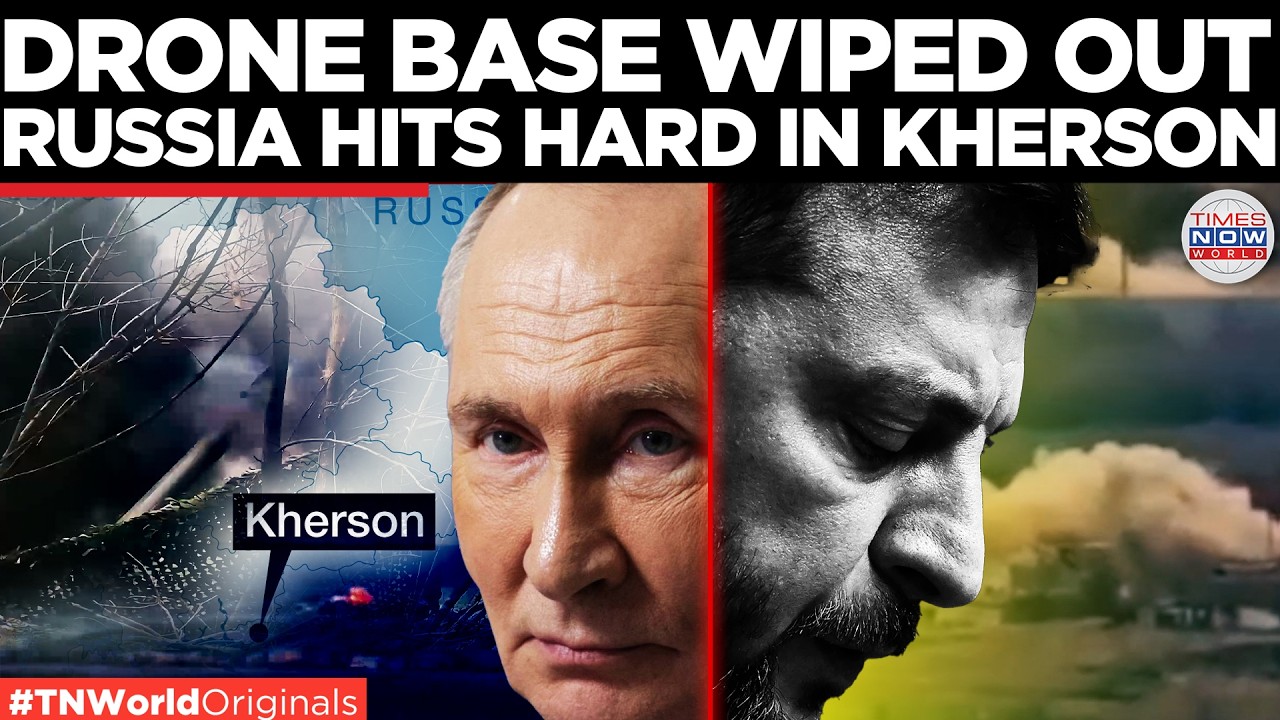 DRONE HUB WIPED: Giatsint B Strike Obliterates Ukraine Command Post In Kherson Region | US-Iran War