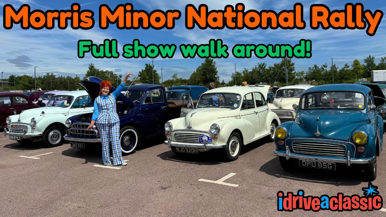 Национальное ралли Morris Minor 2024 — сотни британских классических автомобилей — ГРАНДИОЗНОЕ ав...