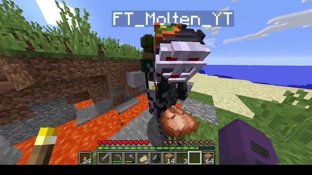 Ennard and Michael play minecraft part one, (swears)