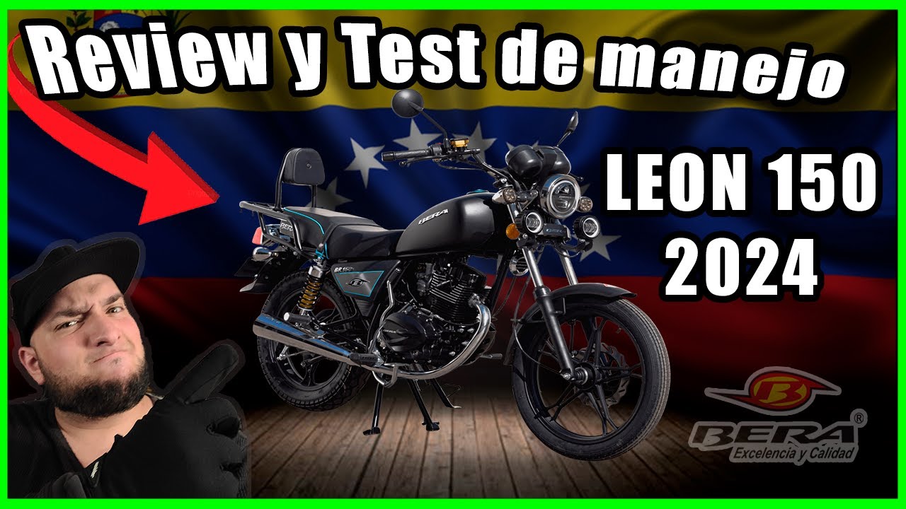 REVIEW Y TEST DE MANEJO BERA LEON 2024 | br150cc | PROBANDO  MOTO Caracas Venezuela 2023