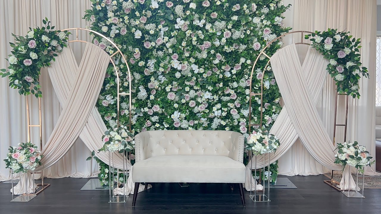 Unboxing Yobi Flower Wall DIY- Wedding Decor