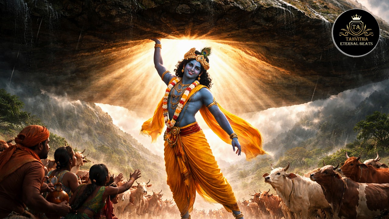 Lord Krishna Murali Naadha Madhura Shyaama song | Telugu cinematic song | #krishna #viral #ai