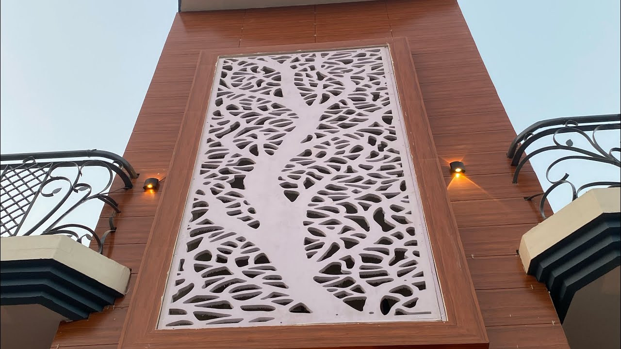 how is wpc net installed cnc cating wpc #wpcdoordesign #wpcboard #wpc #newdesign #home