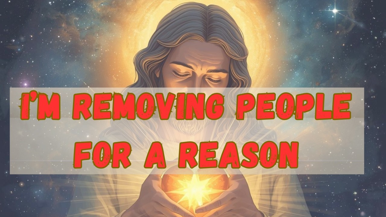 God Says Here is a new chapter of your life i am removing people from your life Jesus speak