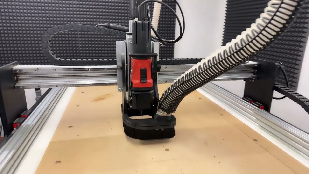 DIY CNC Fräse Maschine mit Estlcam ArduinoClub Mega Steuerkarte und Mafell Spindel FM 1000 PVF