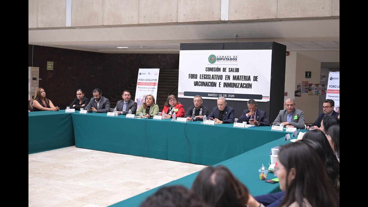 Foro Legislativo en materia de vacunación e inmunización