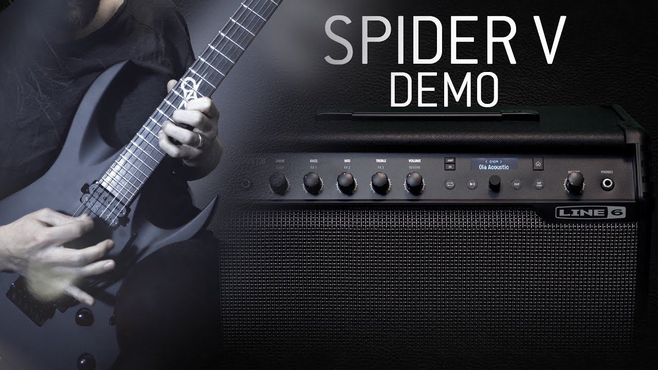 LINE 6 SPIDER V - Demo