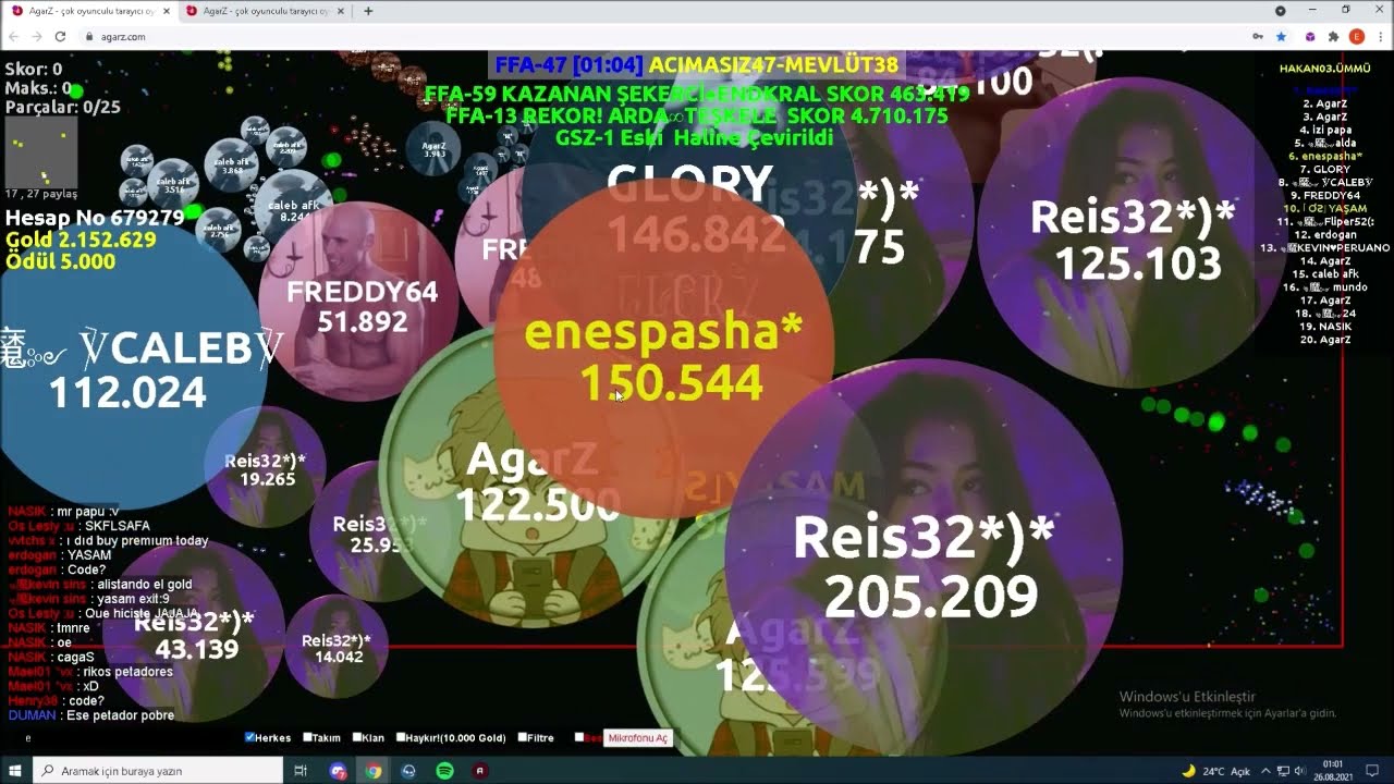 #AGARZ​​ | OS CLAN ws OWNAGE ~ MR ~ 47EKİBİ | EFSANE WS ~ BATALLA LEGENDARIA
