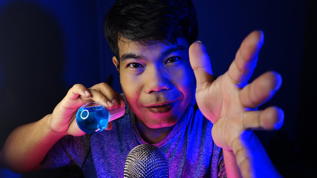ASMR Thai 👏 Hand sounds 🌡️ Water globes (No Talking)